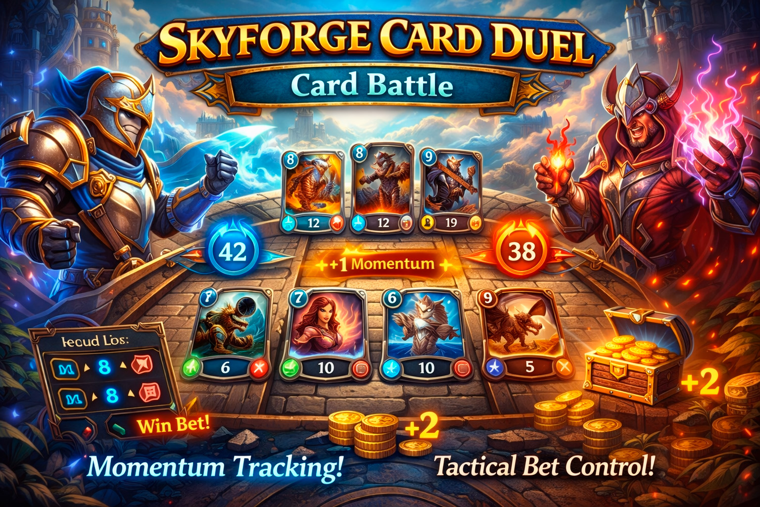 Skyforge Card Duel game artwork